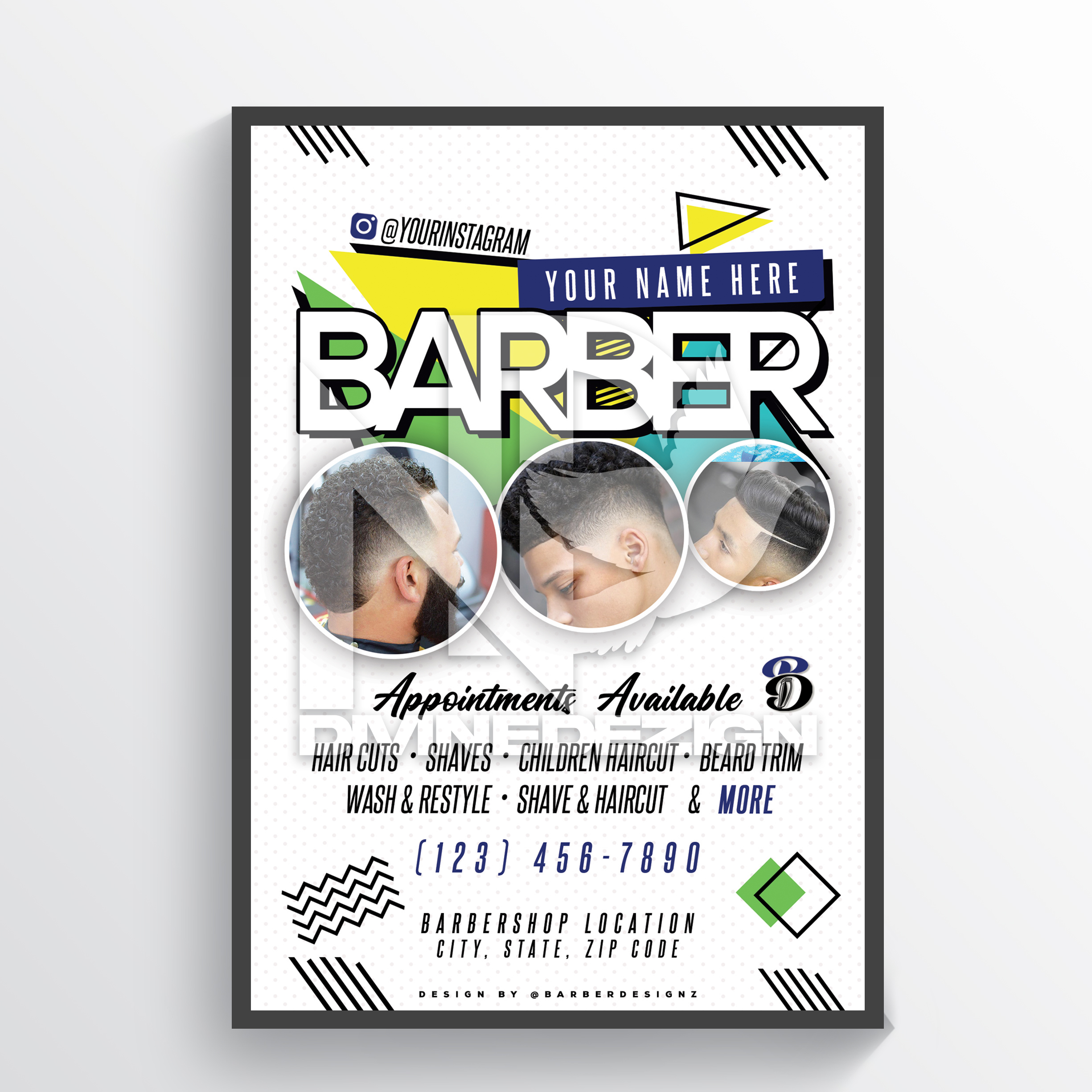 Barber Flyer #10