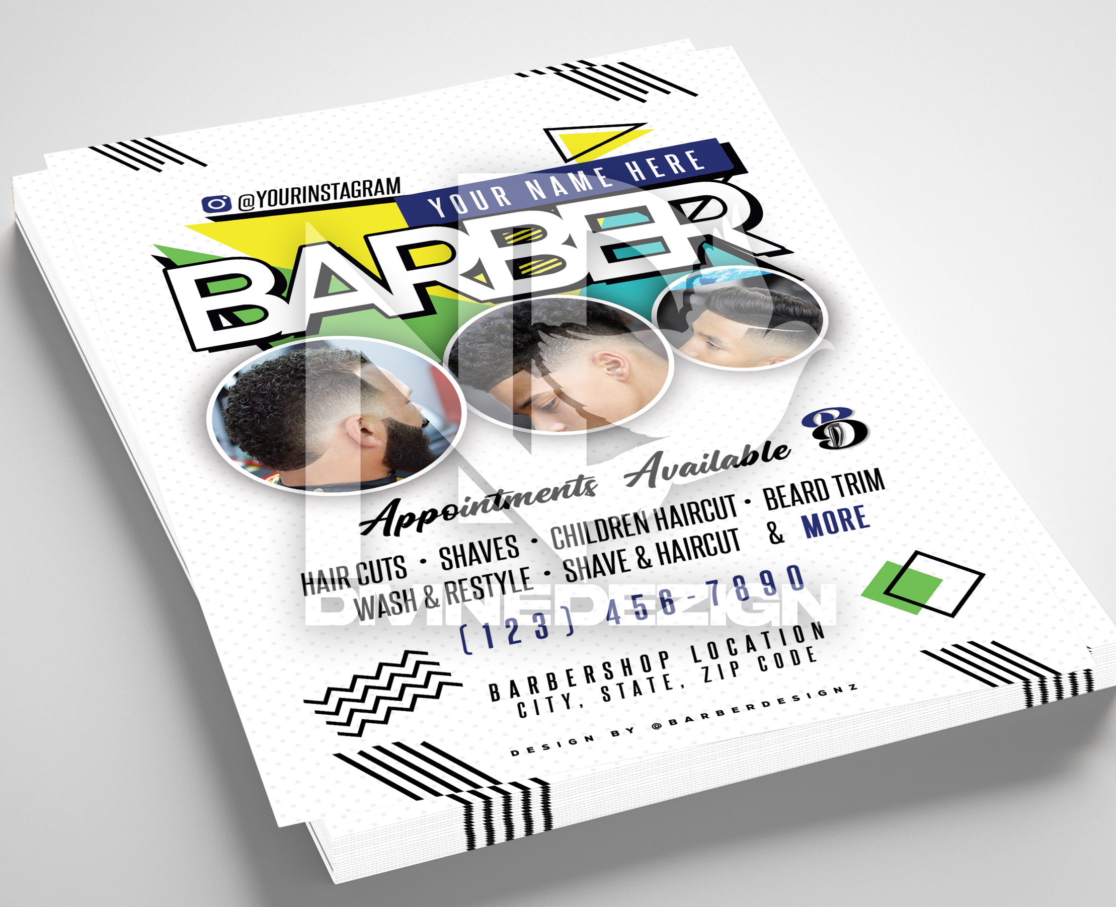Barber Flyer #10