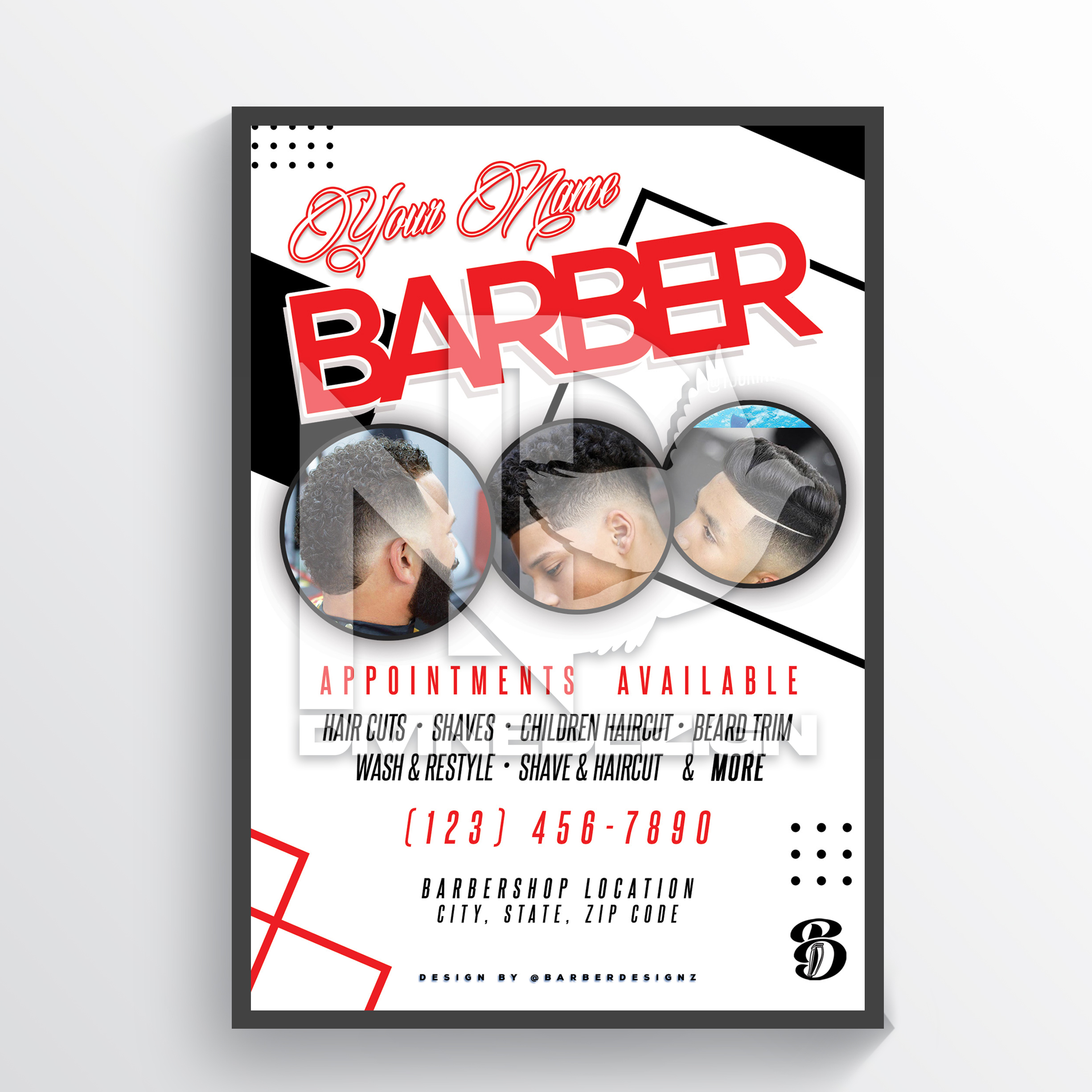 Barber Flyer #21