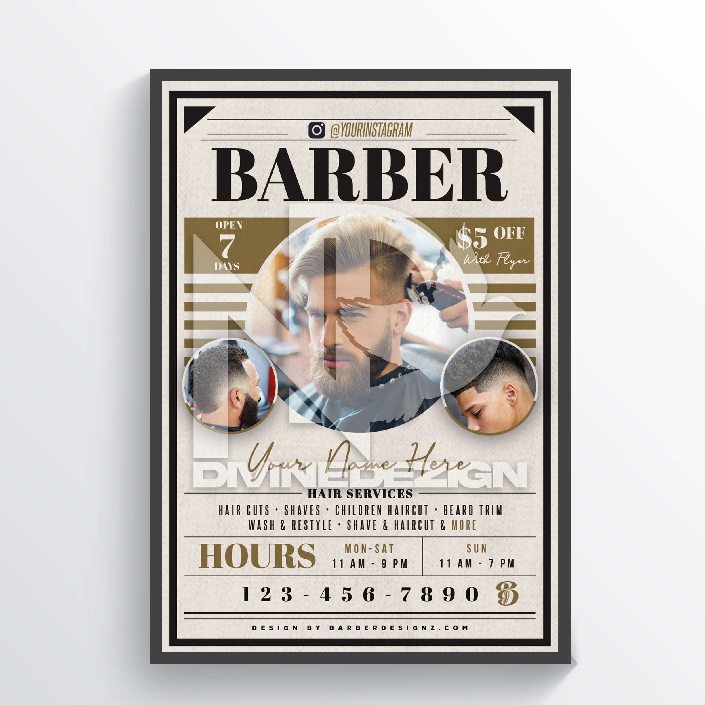 Barber Flyer #43