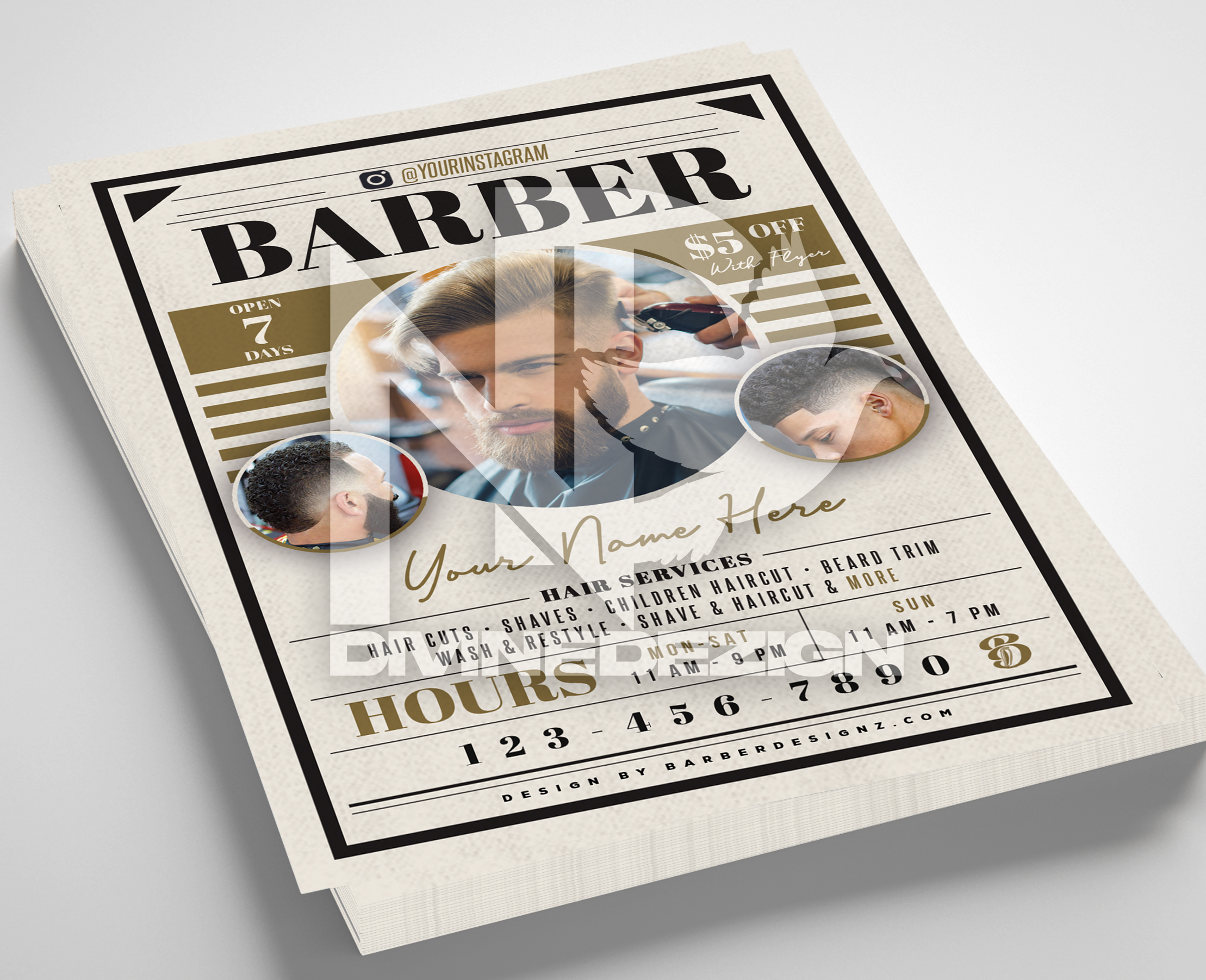 Barber Flyer #43