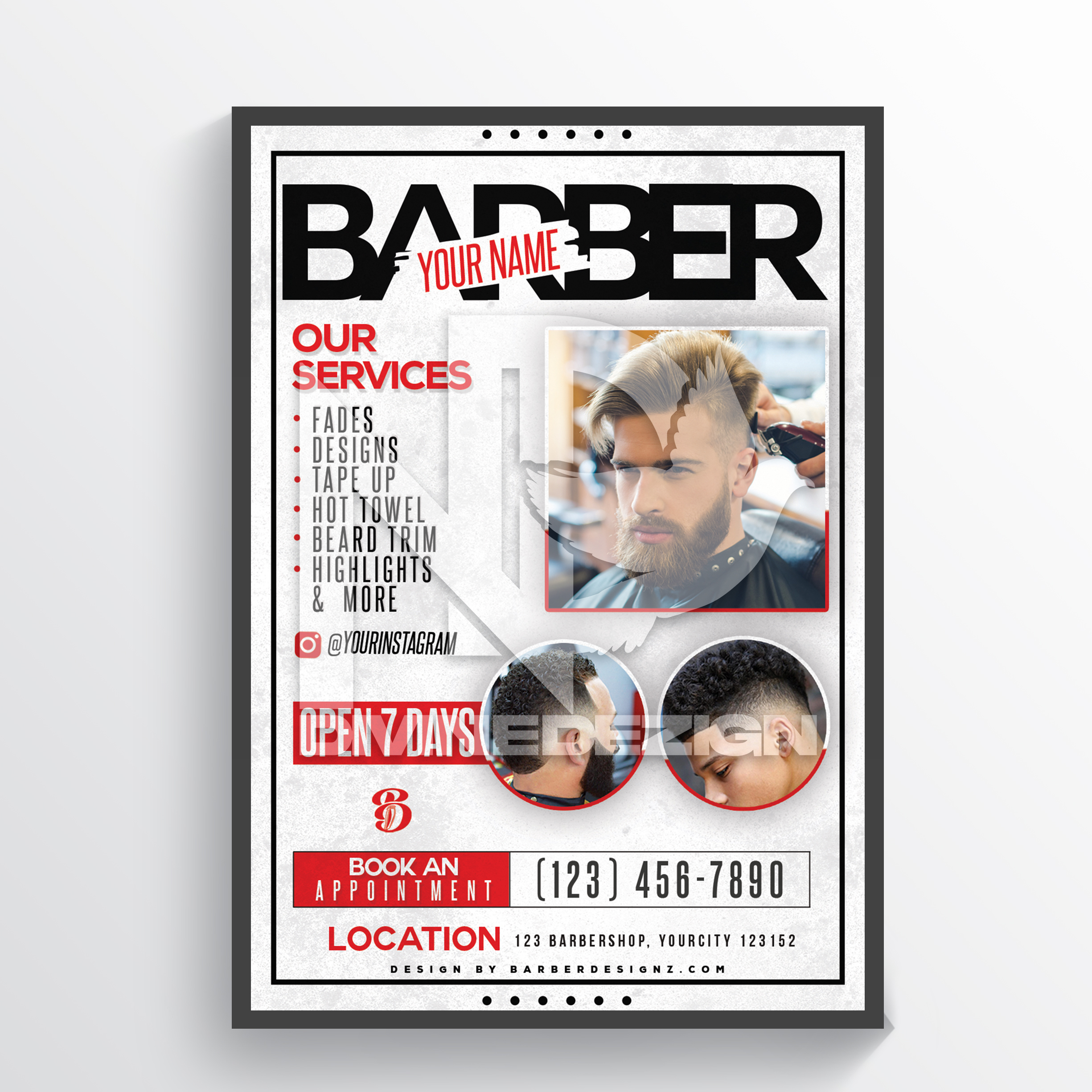 Barber Flyer #44