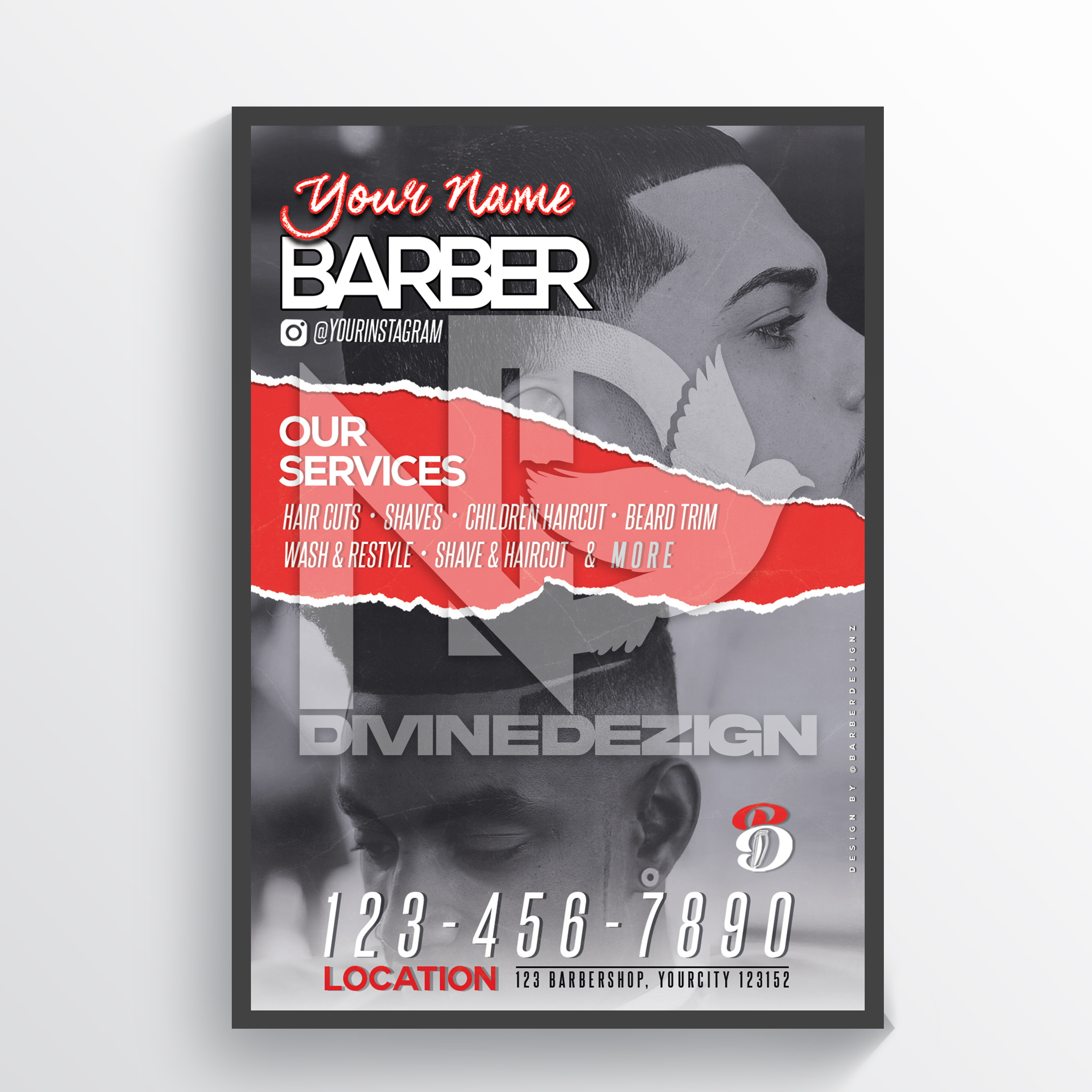 Barber Flyer #45